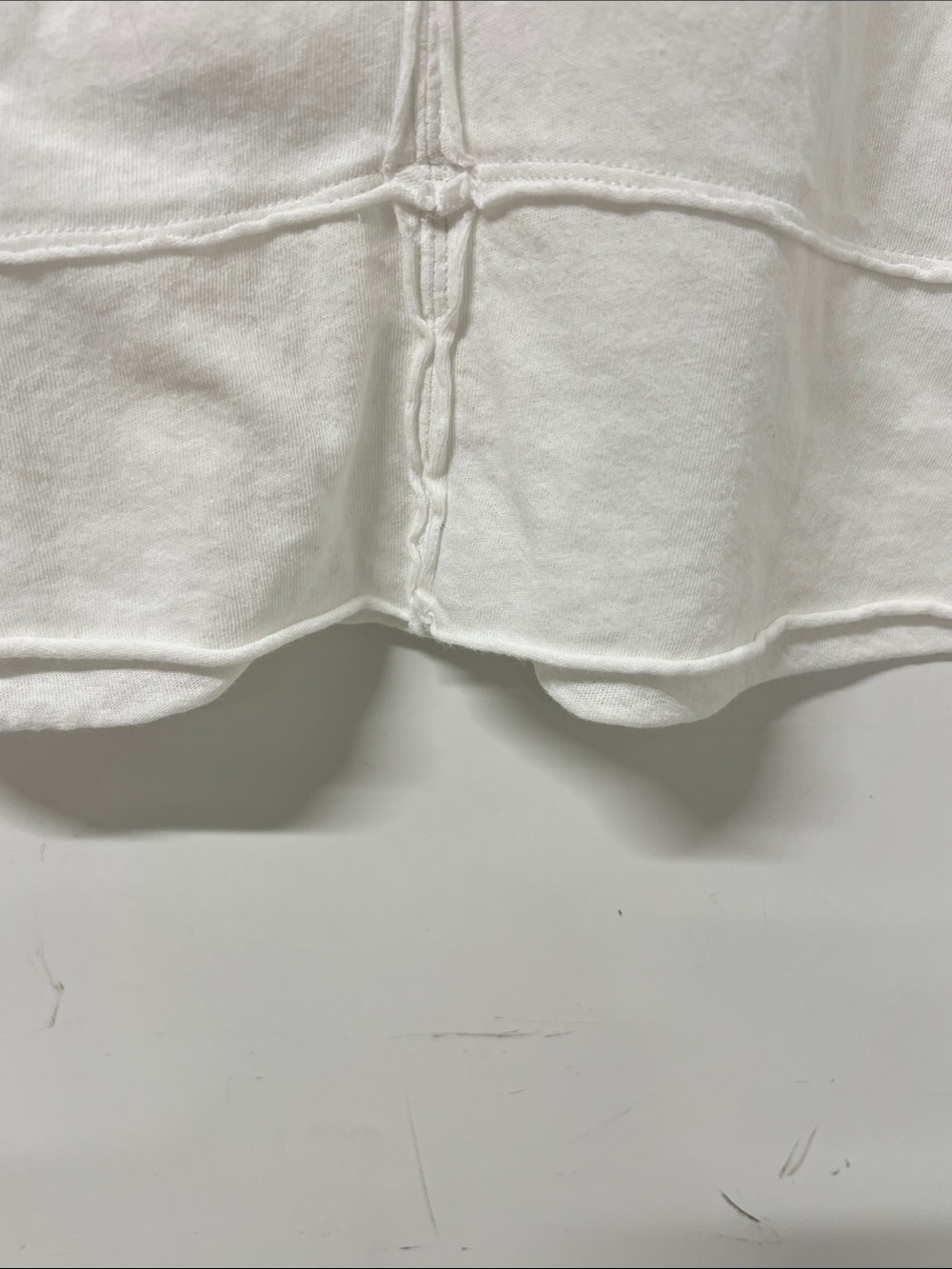 We The Free Crop Top, Over Sized, Boxy, Pleated Shoulder, Banded long Sleeve, XS - Picture 12 of 13